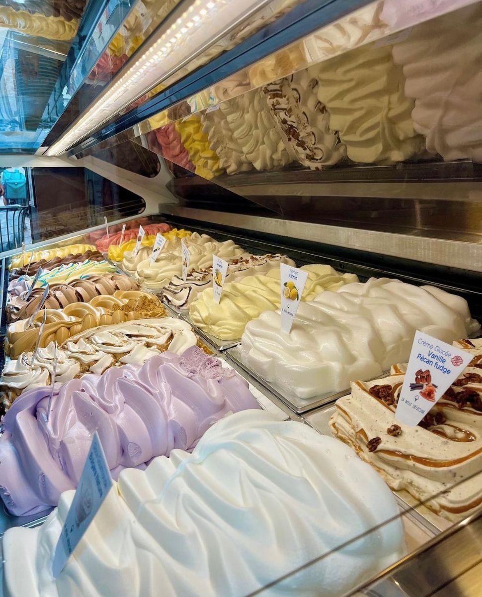Parfum de glace artisanale