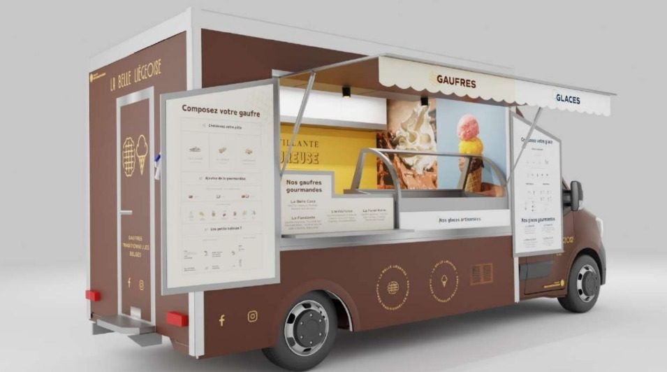 Le Food truck La Belle Liégeoise