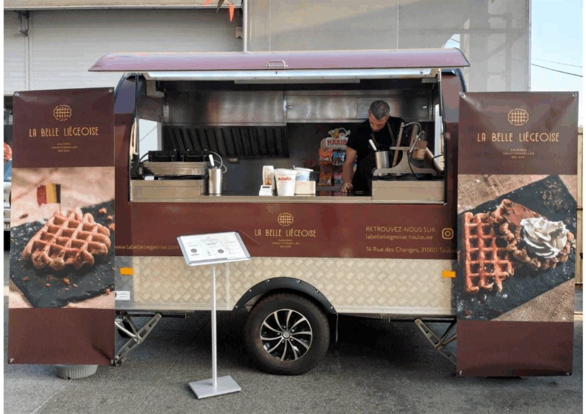 La Remorque truck La Belle Liégeoise