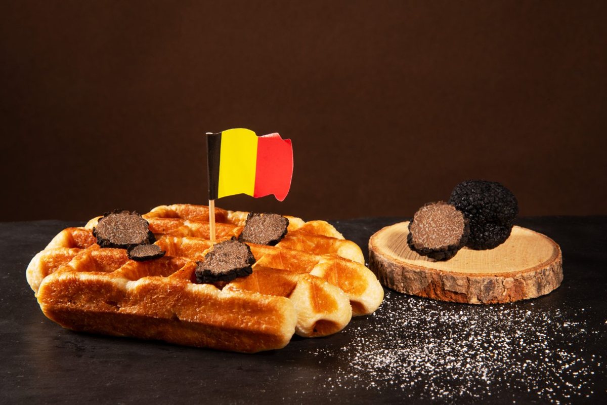 Pâte à gaufre à la truffe
